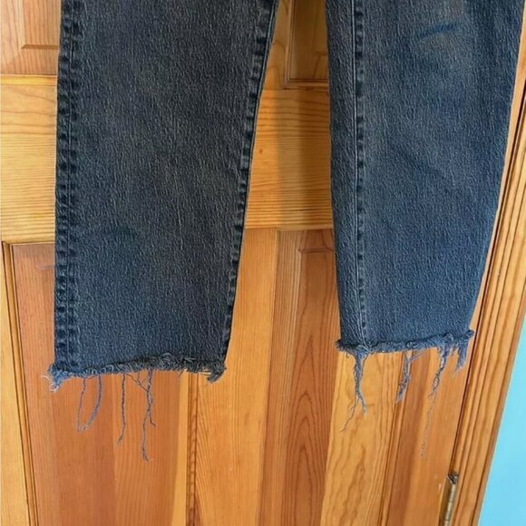 Madewell The Tall Perfect Vintage Straight Jean in Lunar Wash Size 24 Tall - Picture 9 of 11